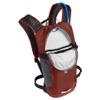 CamelBak Lobo 9 Bike Hydration Pack - Helmet Carry - Magnetic Tube Trap - 70oz, Fired Brick/Black view 4
