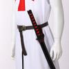 BLESSUME Medieval Knight Belt with Sword Frog Holster Rapier Scabbard Holder 1pc (Coffee 8) view 4
