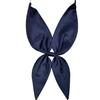 FASELE Japanese School Uniform Anime Lolita Sailor Womens Girls Cosplay Bow Tie Adjustable Satin Necktie Bowtie Colourful (Navy Blue) view 1