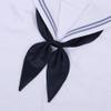 FASELE Japanese School Uniform Anime Lolita Sailor Womens Girls Cosplay Bow Tie Adjustable Satin Necktie Bowtie Colourful (Navy Blue) view 2