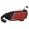 CamelBak Podium Flow Bike Hydration Belt - Easy Access Bottle Pocket - Podium Dirt Series Bottle - Adjustable Waist Buckle - Secure Zipper Pocket - Riding Belt - 21oz, Fired Brick/Black view 1