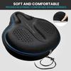 X WING Wide Bike Seat Cover Padded with Memory Foam | Ideal Bicycle Saddle Cover for Men and Women | Ultra-Soft Cushion, Non-Slip & Easy Installation | Fit for Exercise Bike, Indoor & Outdoor Cycling view 3