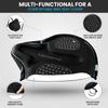 X WING Wide Bike Seat Cover Padded with Memory Foam | Ideal Bicycle Saddle Cover for Men and Women | Ultra-Soft Cushion, Non-Slip & Easy Installation | Fit for Exercise Bike, Indoor & Outdoor Cycling view 4