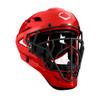EvoShield Pro-SRZ Solid Catcher's Helmet - Scarlet, Small/Medium view 1
