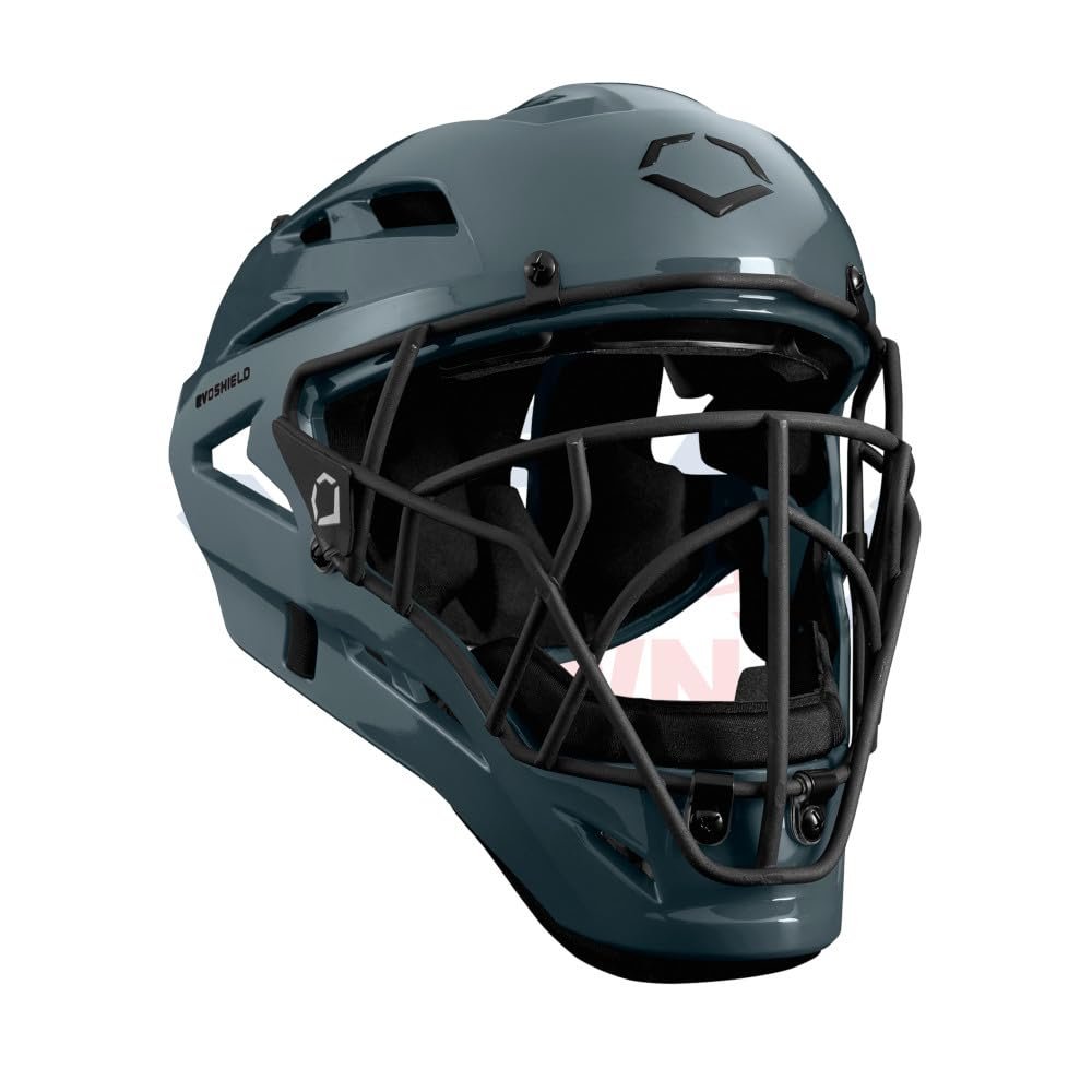 EvoShield Pro-SRZ Solid Catcher's Helmet - Charcoal, Large/X-Large