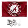 Alabama Crimson Tide Circle Banner and Tapestry Wall Tack Pads view 1