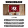 Alabama Crimson Tide Circle Banner and Tapestry Wall Tack Pads view 4