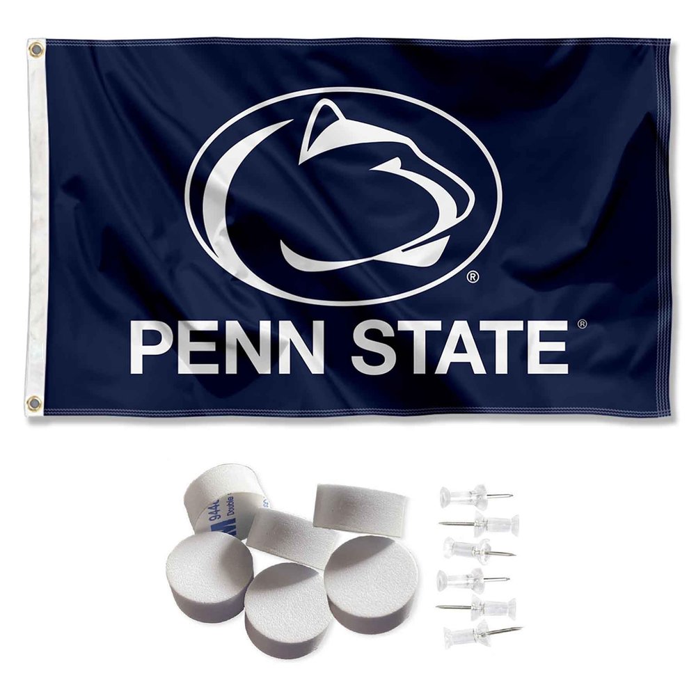 College Flags & Banners Co. Penn State Nittany Lions Banner and Tapestry Wall Tack Pads