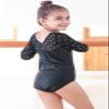 BAOHULU Gymnastics Leotard for Girls Shiny Practice Dancewear B272_Black_5A view 2