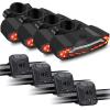 KCMYTONER Smart Bicycle Tail Light with Turn Signals, Anti-Theft Alarm and Automatic Brake Light, Wireless Remote Control Bike Rear Light Back USB Rechargeable Safety Warning Cycling Light,4PK view 1