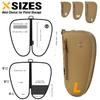 DBTAC Single Padded Pistol Bag Large + Range Bag Medium for 2~4 Pistol (Brown) view 2