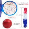 Small Replacement Net for Mini Basketball Hoop, Fits 6 Loops, 8"-10.25" Rims, All Weather Anti Whip view 2