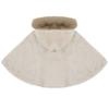 iiniim Baby Toddler Girls Fleece Hooded Capes Poncho Cloak Coat Cartoon Winter Warm Shawl Outwear Khaki 9-12 Months view 4