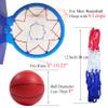Small Replacement Net for Mini Basketball Hoop Fits 8 Loops, 8"-10.25" Rims, All Weather Anti Whip view 2