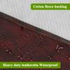 iCOVER Leatherette Billiard Table Cover Heavy Duty Waterproof 9 ft Fitted for Air Hockey Tables Brown view 4
