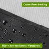 iCOVER Outdoor Pool Table Cover Waterproof Heavy Duty Leatherette Covers for Billiard Tables 8 Feet Black view 3