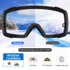 COPOZZ Polarized Ski Goggles, S3 Upgrade OTG Magnetic Snowboard Goggles UV Protection Skiing Goggles for Youth Men Women view 3
