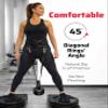 THEFITGUY Ultimate Dip Belt | Secure Closure - No Sliding Down | Structured Back Support | 45-Angle Rings - Comfort Dip Position | 40 Strap & 2 Snap Hooks - for Dips, Pull Ups, Squats, Weight Lifting view 3