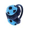 ITODA Soccer Earmuffs for Winter Furry Plush Warm Ear Warmer Outdoor Padded Cold Weather Adjustable Ear Muff Boys Child Cover view 1