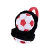 ITODA Soccer Earmuffs for Winter Furry Plush Warm Ear Warmer Outdoor Padded Cold Weather Adjustable Ear Muff Boys Child Cover view 2