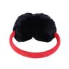 ITODA Soccer Earmuffs for Winter Furry Plush Warm Ear Warmer Outdoor Padded Cold Weather Adjustable Ear Muff Boys Child Cover view 3