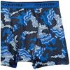 Calvin Klein Kids Boys' Performance Boxer Brief Underwear 2-Pack, Navy Wave/Victoria Blue, Large view 2
