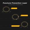 stio Tubeless Front Tire Compatible with Ninebot by Segway Max G30 G30LP KickScooter Rubber Vacuum Outer Tyre 10 Inch Non-Slip Max G30 Front Rear Tire 60/70-6.5 Kick Scooter Original Accessories view 4