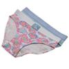 Calvin Klein Girls Modern Cotton 2 Pack Bikini Heart Tie Dye/Empyrean Blue Large view 2