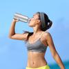 CHENGU 10 Pcs Aluminum Water Bottle 20 oz Reusable Bottles Lightweight Leak Proof Aluminum Sports Travel Bottles with Twist Cap Buckle for Gym, Hiking, Cycling, Camping, Fishing (Silver) view 4