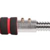 CSBH 2.4 cm Dumbbell Connecting Rod Home Anti-Slip Metal Wear-Resisting Dumbbell Bar Barbell Connector for Fitness Training, Solid Dumbbell Handle, High-Density, Thick Foam Rubber view 2