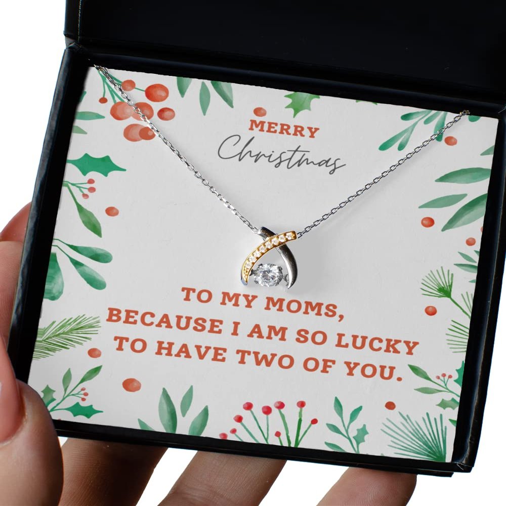 Christmas LGBT Mums Jewelry, LGBT Pride, LGBT mom Gift, LGBT Parent, LGBT Gifts, Subtle LGBT, Gay Jewelry, Gay Pride Jewelry, Gay Necklace, Gay orname