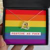Christmas LGBT Jewelry, Gay Funny, Gay Sex, Funny Gay Gifts, Gay Boyfriend, LGBT Pride, LGBT Couple Gift, LGBT Gifts, Subtle LGBT, Gay Jewelry, Gay pr view 3