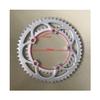 MYEEI Road Bike Chainwheel 130 BCD 53/39T Double Disc Chainwheel Folding Bicycle Chainring Alloy MTB Parts 7/8/9/10 Speed (Color : 53T) view 2