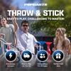 POPDARTS Glow Pack Game Set Glow in The Dark (Blue and Green) - Indoor, Outdoor Suction Cup Throwing Game - Competition with a POP view 2