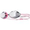 TYR Black Ops 140 EV Racing Mirrored Swim Goggles Women's Fit, Silver/Pink view 1