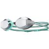 TYR Black Ops 140 EV Racing Mirrored Swim Goggles Women's Fit, Silver/Pink view 2
