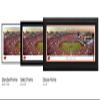 Oklahoma State Football (50 yd - sunset) - 40.25x13.75-inch Standard Framed Print by Blakeway Panoramas view 2