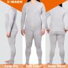 Chern Yueh Women Thermal Underwear Long Johns Set with Fleece Lined Ultra Soft Base Layer Cold Weather Top Bottom (Grey, X-Large) view 3