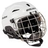 Bauer Hockey Bauer Lil Sport Hockey Helmet Combo with Face Mask Cage (White) Youth view 1