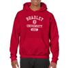 UGP Campus Apparel AH20 - Bradley Braves Athletic Arch Hoodie - Medium - Red view 2