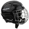 Bauer Hockey Lil Sport Hockey Helmet Combo with Face Mask Cage (Black) view 2