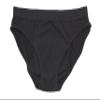 Maxim Organic Cotton Period Underwear for Women, Medium Absorbency, Classic Bikini Style, Reusable & Leakproof Period Panties (XLarge, Black, 1 Pc) view 1
