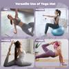 Non-Slip Yoga Mat  Double-Layered Exercise Mat for Pilates, Meditation, Exercise  5mm Thick Yoga Mat for Cushioning and Suppor  Lavender view 4