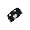 Zanheadgear Headband SportFlex Series Black & White Flag view 1