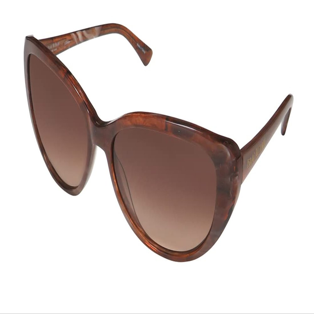 Isaac Mizrahi 30204 Womens/Ladies Cat Eye Full-rim 100% UVA & UVB Lenses Sunglasses/Sun Glasses (56-15-130, Brown)