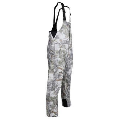 King's Camo Men's Weather Pro Insulated Bib, Snow Shadow, Medium
