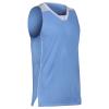 Prime Basketball Jersey, Youth Small, Light Blue with White Trim view 1
