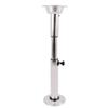 JAYEUW Table Pedestal Stand Base, Marine Caravan Motorhome Table Pedestal Stand Base, Aluminum+ABS, 22-28Inch 7 Adjustable Heights, for RV Marine Boat (US Stock) view 1