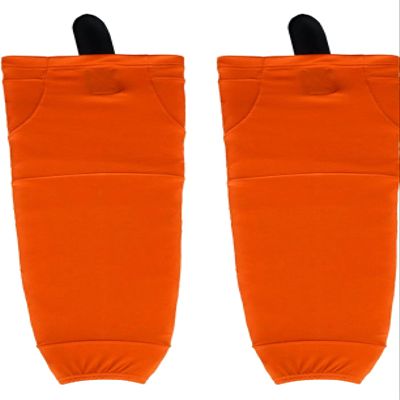 TW Ice Hockey Socks Solid Colors Size 20 to 30 Inches (Orange, 24 Inch)