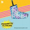 Noonan Golf Putter Cover | Magnetic Blade Golf Club Cover | Fleece Lined & Water Resistant | Fun, Creative & Unique Headcover Designs | Golf Accessories for Men & Women (Trendy Tropical, Blade) view 4